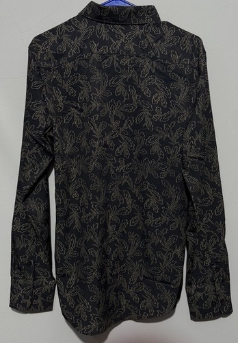Perry Ellis Motion Men’s Dress Shirt – Slim Fit – Size S – Black - Picture 6 of 6