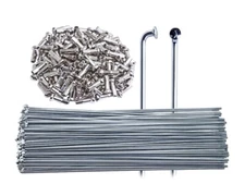 36pcs BICYCLE STAINLESS STEEL 12G 269MM NIPPLES/16MM SPOKES  36 pieces