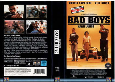 Bad Boys - Harte Jungs - Martin Lawrence Will Smith Téa - (VHS Cassette)