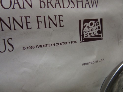 Mrs. Doubtfire Movie Double Sided Poster 40x26 USED Robin Williams Sally Field - Picture 3 of 5