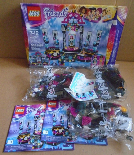 LEGO Friends Pop Star Show Stage with Andrea & Pop Star Livi Set 41105 OPEN Box - Picture 2 of 15