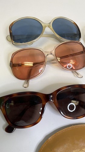 Vintage Sunglasses Lot Men Women France German Italy USA Korea - Picture 3 of 24