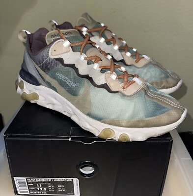 Size 11 - Nike React Element 87 x Undercover Green Mist 2018 191888412761| eBay