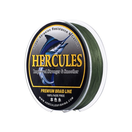 HERCULES Colorfast 6 -120 lb Test 4 8 Strands PE Braided Fishing Line No Fade - Picture 16 of 16