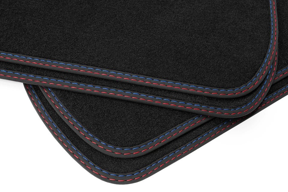 Premium Doppelziernaht Tappetini Adatto A per BMW 1er F20/F21 M1 - Image 2 of 4