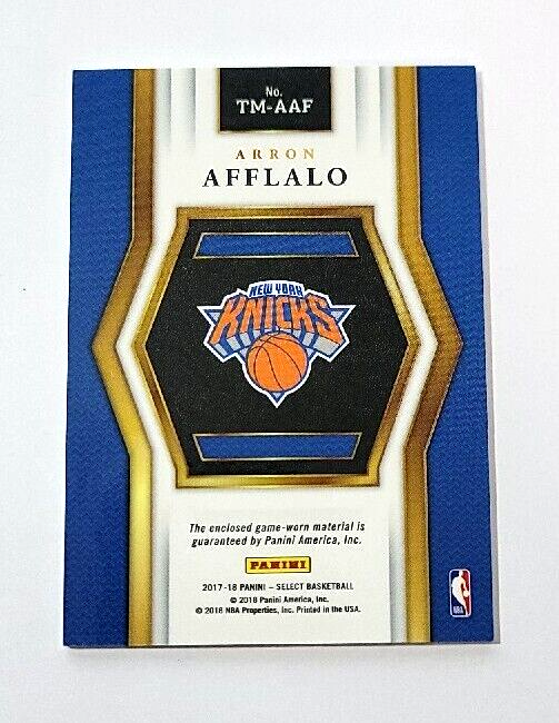2017-18 Panini Select Arron Afflalo Throwback Memorabilia #TM-AAF