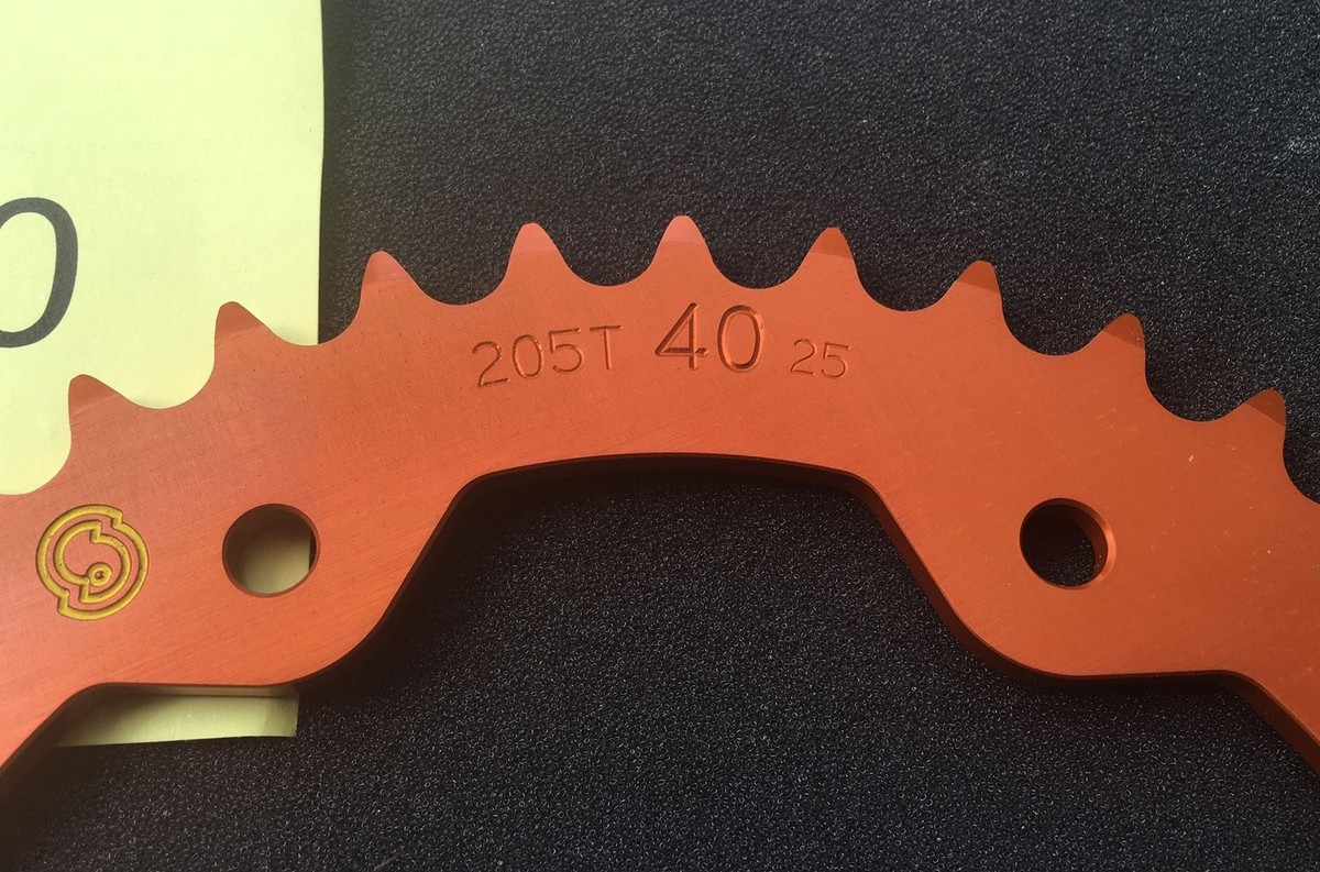 Sitta Alloy Sprocket 40 Z Ktm 1290 Super Duke R, 205T-40, #525, Orange, ergal