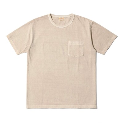 ★送料・関税込★WV PROJECT★Ride Pigment Check Shirt★ WHITESVILLE / WV79531 / PIGMENT DYE POCKET T-SHIRT Japan