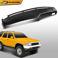 Fit For 1989-1995 Toyota 4Runner & Pickup Dashboard Dash Cover Cap Overlay Black