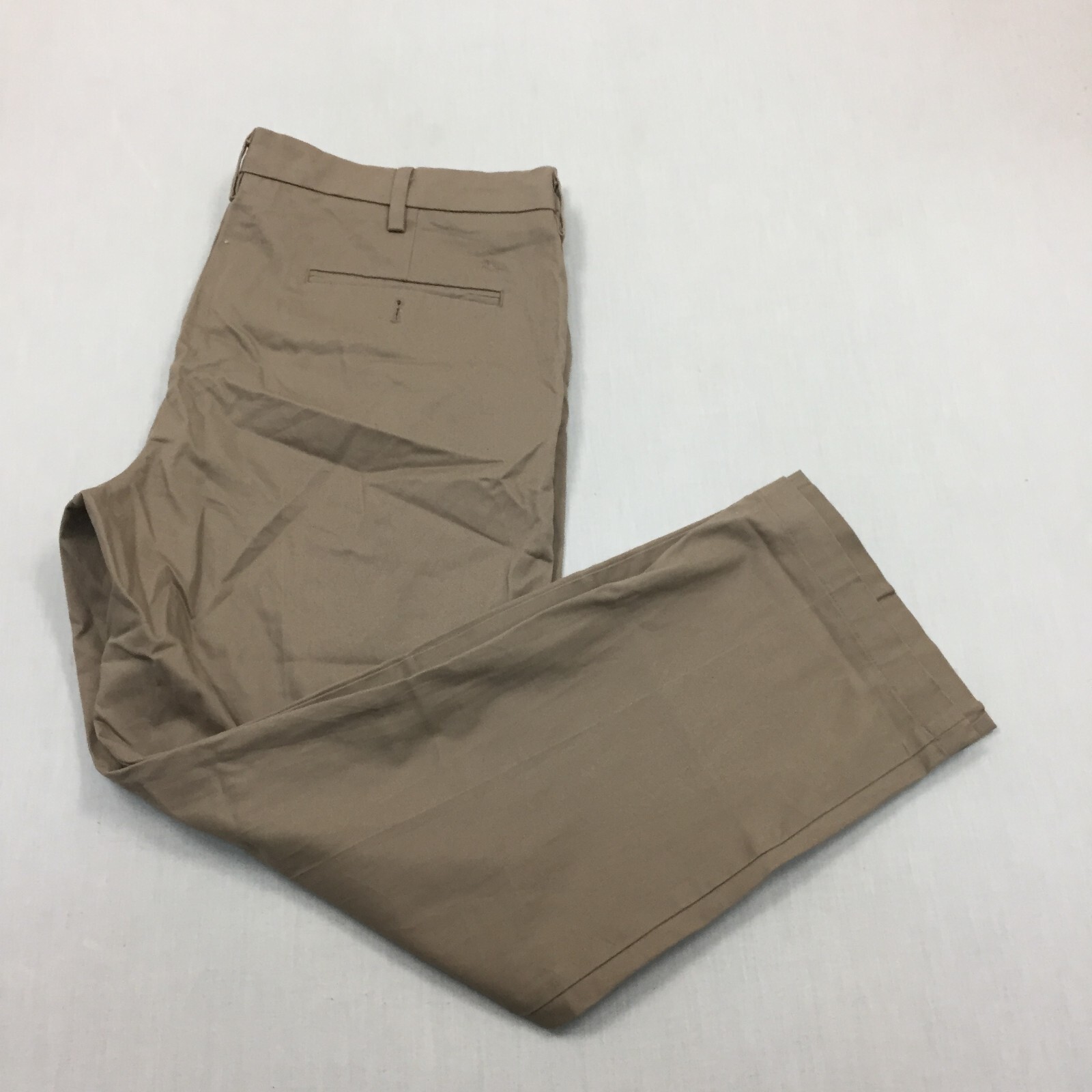 Dockers Chino Trousers Cotton Pants Straight Fit Mens Size 40W 29L Beige