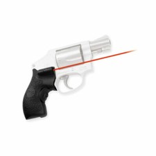 Crimson Trace LG-105 Red Laser Grips for S W J-Frame Revolver Round Butt - Black