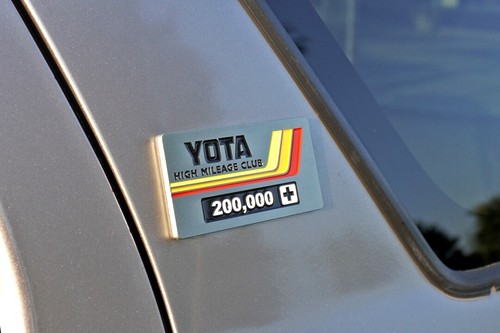 400,000 Miles Badge Emblem for Toyota, High Mileage Club, Vintage Stripes - Bild 7 von 7