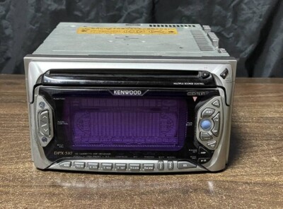 カーオーディオ KENWOOD DPX-510 KENWOOD DPX-510 2DIN CD Cassette Deck Player Operation