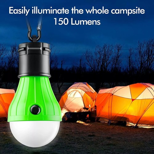 Emergency light essential for camping! Portable LED bulb with hook for hurricane - Picture 2 of 17