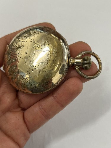 Dueber Watch Co. - Rare Buick Dial - Pocket Watch - 18s GF Case - Picture 7 of 18
