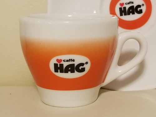 Rara Tazza/Piattino Caffè Espresso Pubblicità Caffe Hag Dematisse Regalo da Collezione - Foto 2 di 7