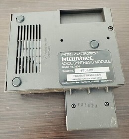 INTELLIVISION INTELLIVOICE VOICE SYNTHESIS MODULE COMPLETE IN BOX UNTESTED