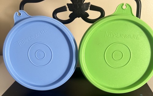 Tupperware NEW 3 Fruit Color Ideal Lil Serving Bowl 3 Bowls Cup Seals Snacks - Picture 7 of 11