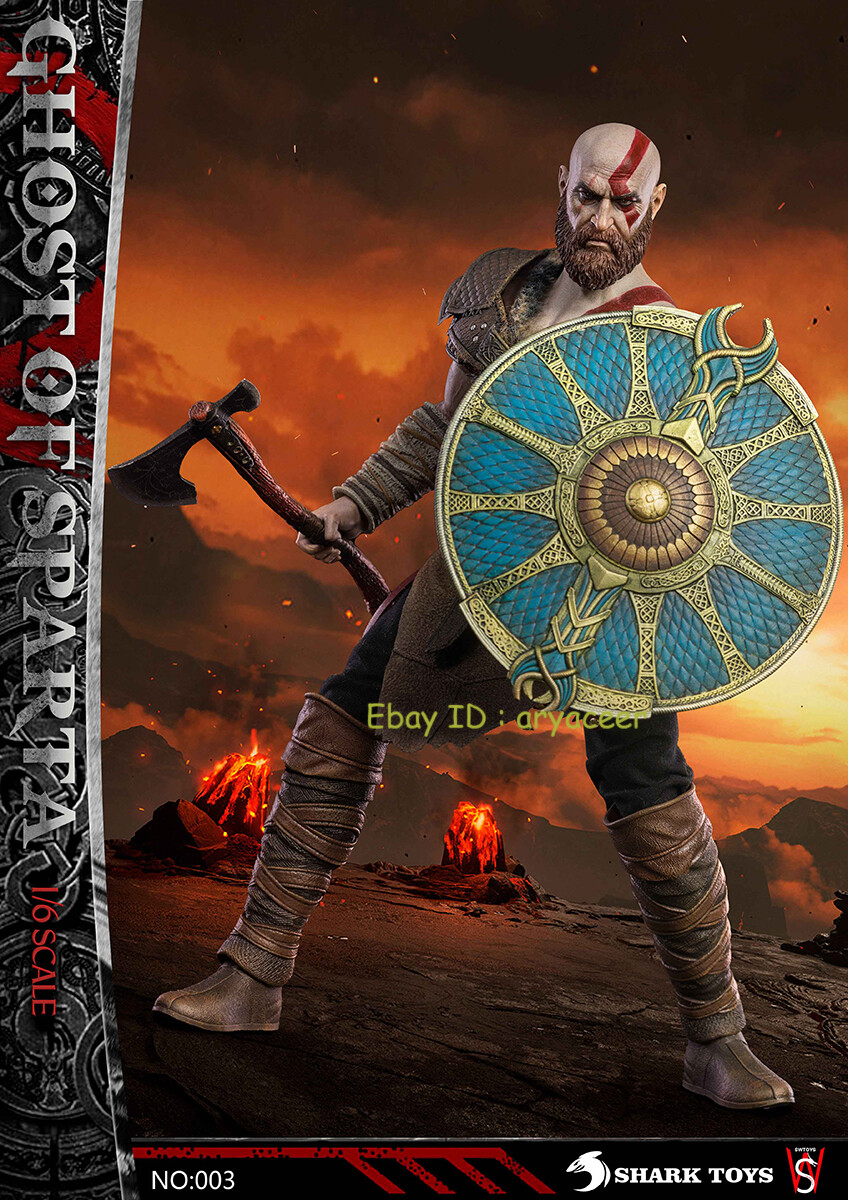 SHARKTOYS x SWTOYS 1/6 ゴースト オヴスパルタン 003 SWTOYS ＆ Sharktoys NO:003 Ghost Of Spartan 1/6 Action