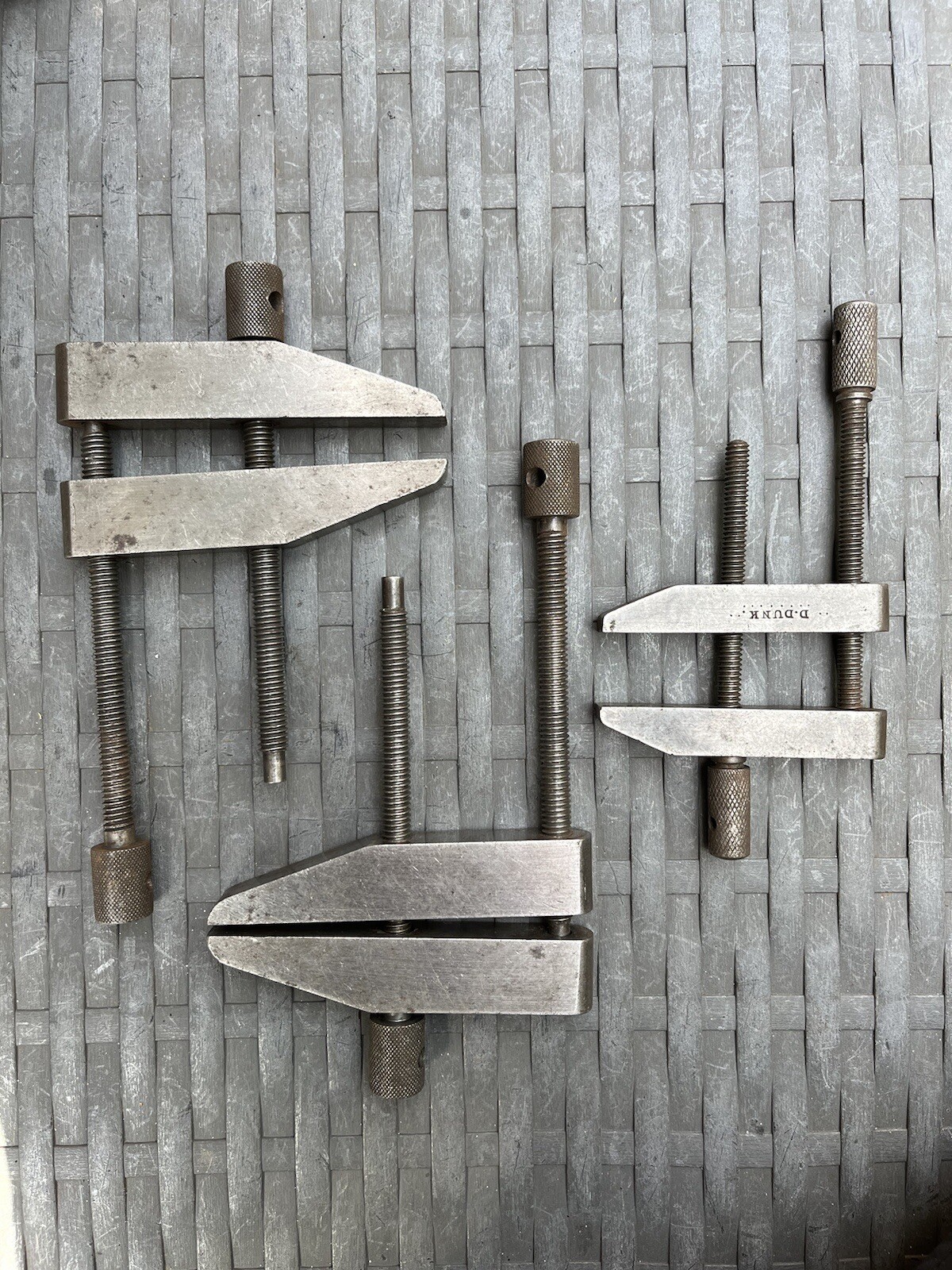 Vintage Toolmaker Parallel Clamp Set