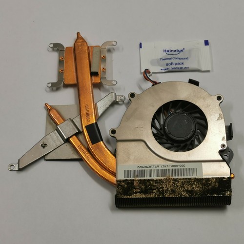 Sony VAIO PCG-61711W Kühler Lüfter Wärmeleitpaste Fan Cooler Heatsink
