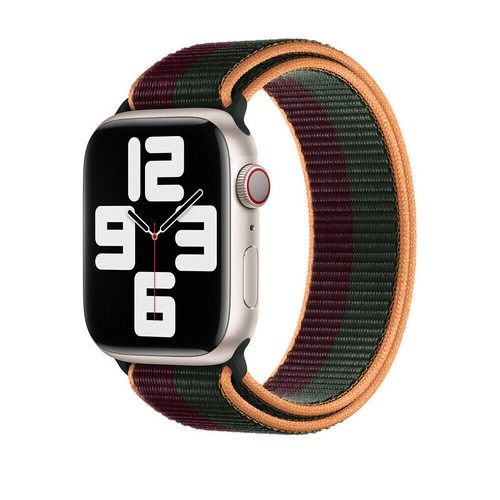 Pasek pętli do Apple Watch 9 8 7 6 5 4 SE Ultra 2 Sport Nylon 44/41/45/49mm - Zdjęcie 12 z 122