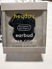 heyday earbud case cover dark blue