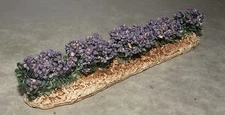 NEW Row of Lavender ,  10 - 7 - 6 cm Santons Didier