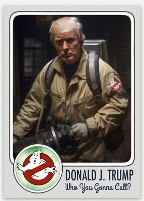 Donald Trump 2024  Joe Rogan  Custom ACEO Card MAGA 50% Donated 2 Team Trump