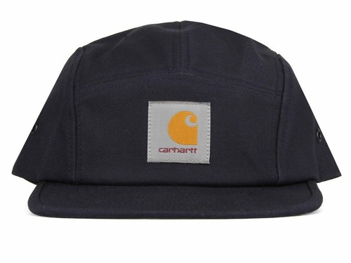 Carhartt Wip Backley Cappello Blu Navy Berretto Cotone Tela Baseball  Cappello | eBay