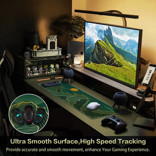 Large Mouse Pad Mountain Pattern Gaming Extended XL Mousepad Big Computer Key... - Picture 3 of 7