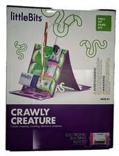 littleBits Crawly Creature Kit. "HALL OF FAME". Age 8 New in Box, Sealed. Mint