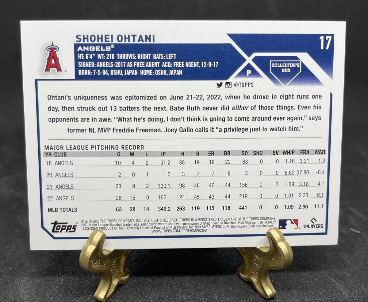 Hallmark Shohei Ohtani フィギュア 2023年製 製品情報】2025 Gamechangers Official MLB Shohei Ohtani 6