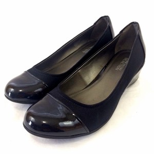 Kenneth-Cole-Ballet-Wedge-Heels-Women-Size-8-5-Cap-Toe-Leather