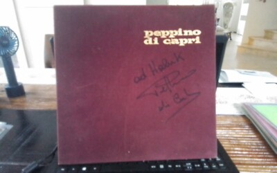Peppino Di Capri-Napoli ieri Vinl Lp (Orginal Signiert)