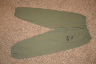 USMC Jerzees PT OD Green Sweatpants Size XL | eBay