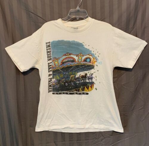 Emerson Lake & Palmer t-shirt, HR H.R. Giger, vintage… - Gem Emerson Lake & Palmer t-shirt, HR H.R. Giger, vintage… - Gem