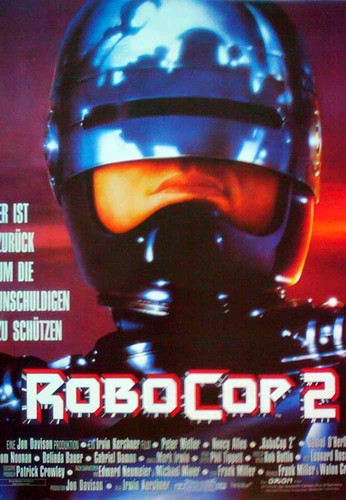 RoboCop 2 - Peter Weller - Nancy Allen - Filmposter 37x53cm gerollt