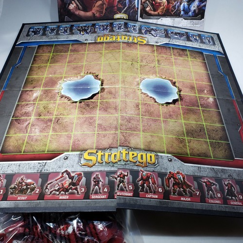 Stratego 50 Years Edition Classic Board Game Of Battlefield Strategy Complete - Picture 4 of 9