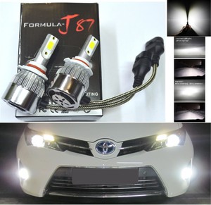 LED-Kit-C6-72W-9005-HB3-5000K-White-Two-Bulbs-Light-DRL-Daytime-Replacement-Lamp