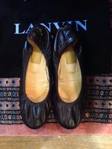 Lanvin Damen Ballerinas braun 6,5 US/37 EU - Bild 2 von 8