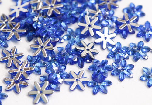 80 / 100 /150 x 20mm 10mm Rhinestones Flower Flat Back Acrylic Gems Sewing Beads - Picture 16 of 32