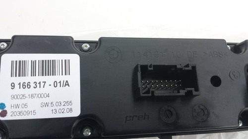 Genuine BMW Climate Control Unit X5 9166317-01/A 90025-187/0004 ((NEW)) - Picture 3 of 4