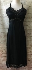 Vintage Womens Penny's Adonna Black Full Slip 34 Average