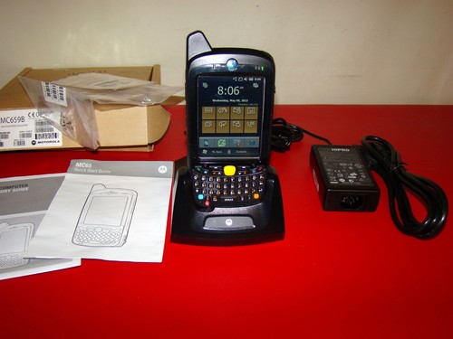 Symbol Motorola MC65 Barcode MC659B-PB0BAA00100 Scanner GPS Imager WM6.5 GSM - Picture 1 of 12