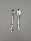 Oneida Brahms Stainless Steel Community 5 1/4” Spoon and 6" Fork