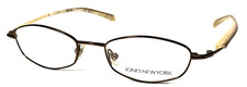 JONES NEW YORK J401 1R5 NOS Matte Brown Womens Eyeglasses Frame 49-18-135