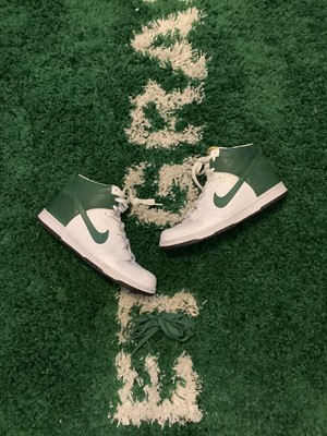 dunk high pine green