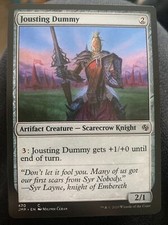 Magic the Gathering Throne of Eldraine Jousting Dummy C823