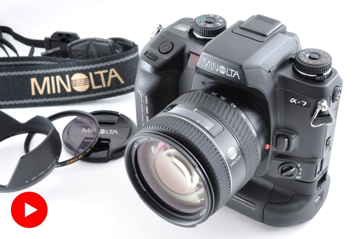Exc+5] Minolta Maxxum Dynax Alpha 7 α7 a7 + 24-105mm F3.5